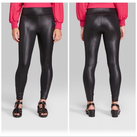 target wild fable leather leggings